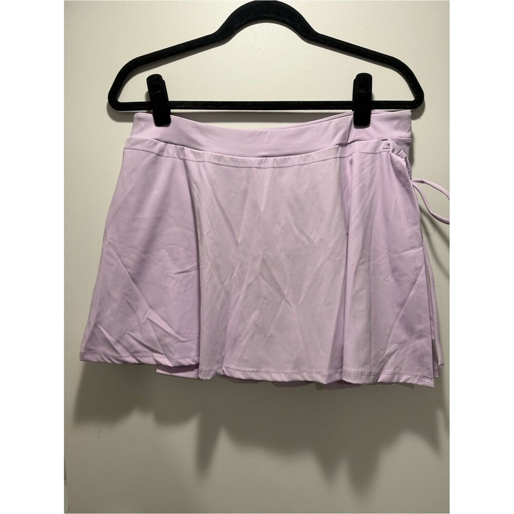 HALARA Pastel Lavender Circle Skater Skirt